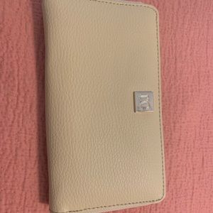 Rachel Cruz wallet - tan faux leather
